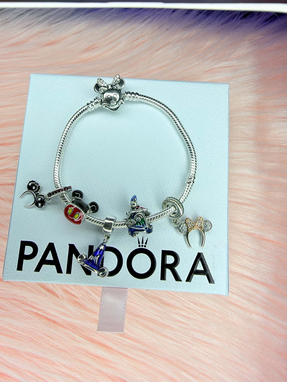 Pandora Silver Disney Mickey Charm Bracelet - Silver - Picture 5 of 13